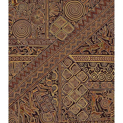 Dayak Motifs: Traditional Textile Patterns of Borneo