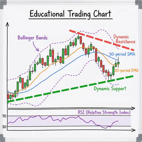 Trading Chart Guide: SMA, EMA, RSI & Bollinger Bands