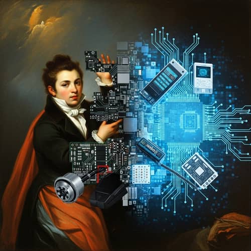 Goya Romantic Painting Meets Modern Technology