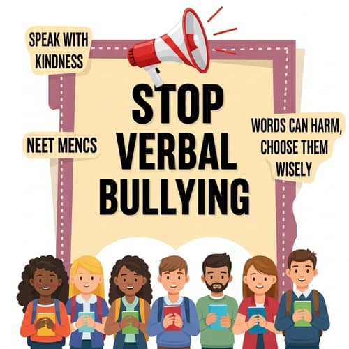 Stop Verbal Bullying: Promoting Kindness & Unity