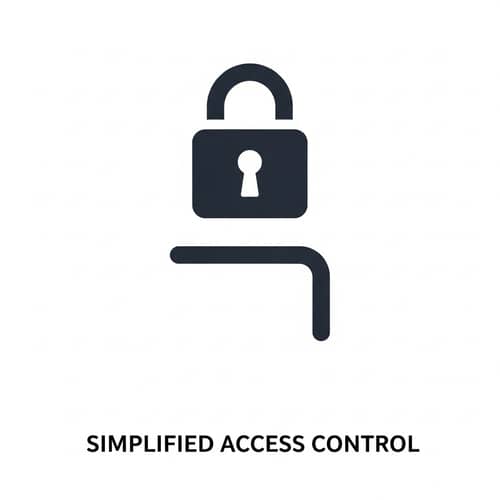 Simplified Access Control Icon Design