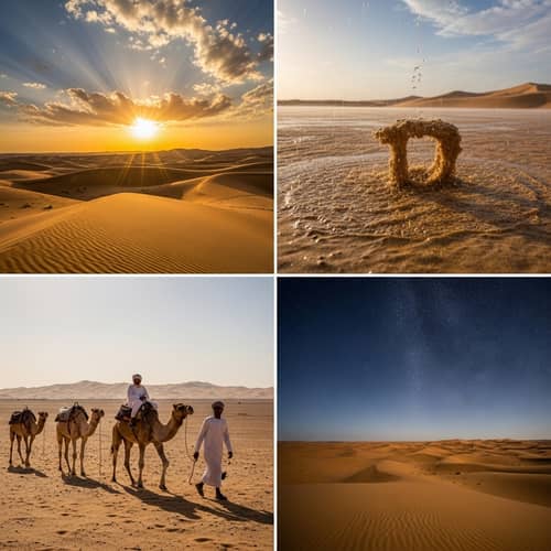 Sahara Desert Photography: Sunset, Rainfall, Camels, and Stars