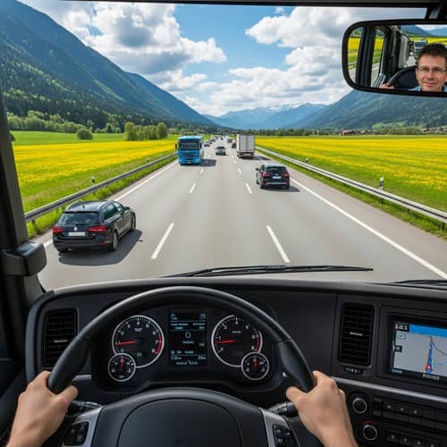 Realistic European Truck Driving Simulator Experience