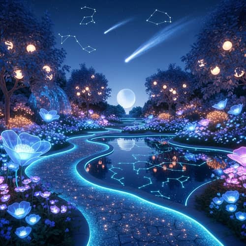 The Mesmerizing Beauty of a Celestial Garden