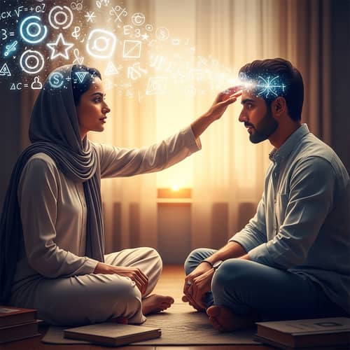 Mind-Reading Phenomenon: Psychic Connection Visualization