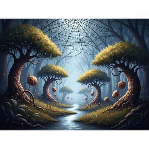 Enchanted & Mystical Forest: Where Reality and Dreams Collide