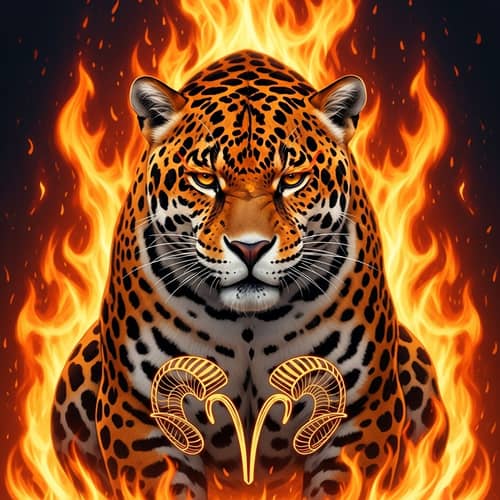Fiery Jaguar: Energy of Aries & Fire Element
