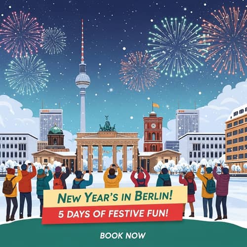 New Year's Trip to Berlin: Celebrate with Enthusiastic Travelers