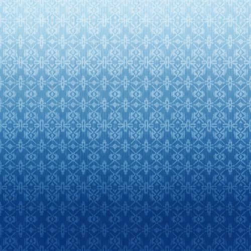 Intricate Hand-Woven Textile Pattern on Gradient Blue Background