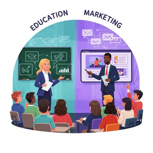 Education and Marketing: Diverse Interactions and Connections