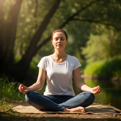 Peaceful Meditation Scene | Serene Video Moment