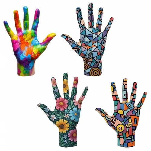 Artistic Hand Designs for Personality Expression