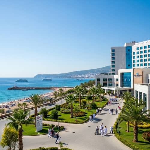 Antalya Turkey Coast | Health Tourism & Modern Hospital Views
