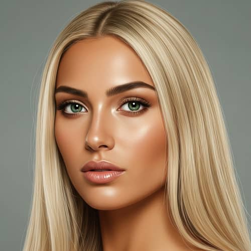 Exotic Beauty: Greek Russian Australian Descent Portrait