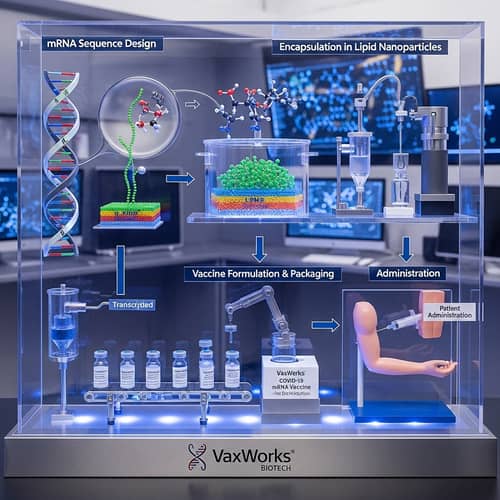 mRNA Vaccine Production Model | Pharmaceutical Company