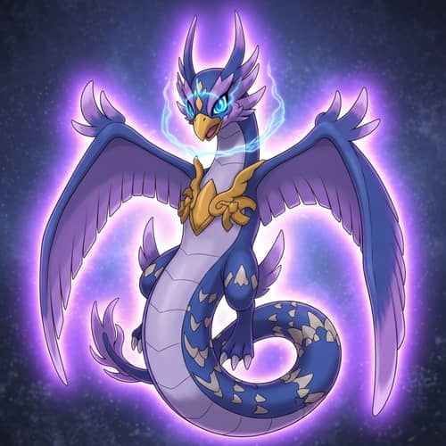 Giant Flying-Type Legendary Creature - Mythological Inspired Design