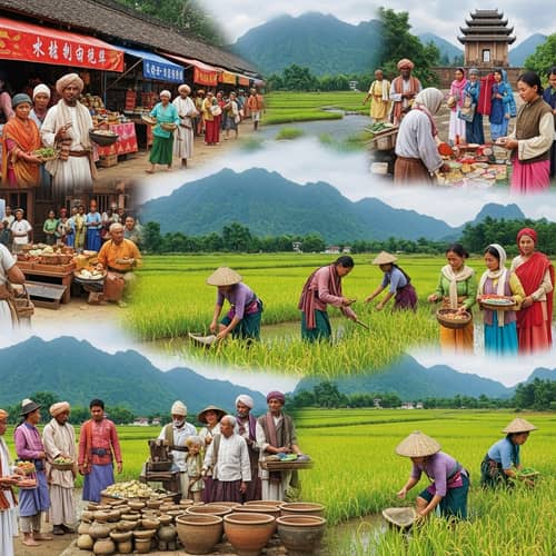 Interconnection of Humans and Environment in Asian Civilization Formation