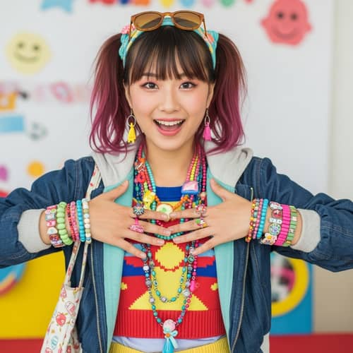 Japanese Pop Culture Fashion Photography | Vibrant Style