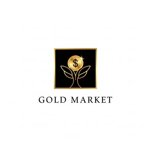 Sophisticated Logo Design for Gold Market App