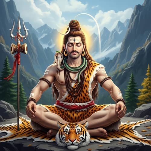 Prabhas as Lord Shiva: Indian Actor Portrays Iconic Deity