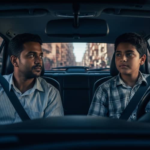 Dramatic Journey Through Egypt: South Asian Father & Son