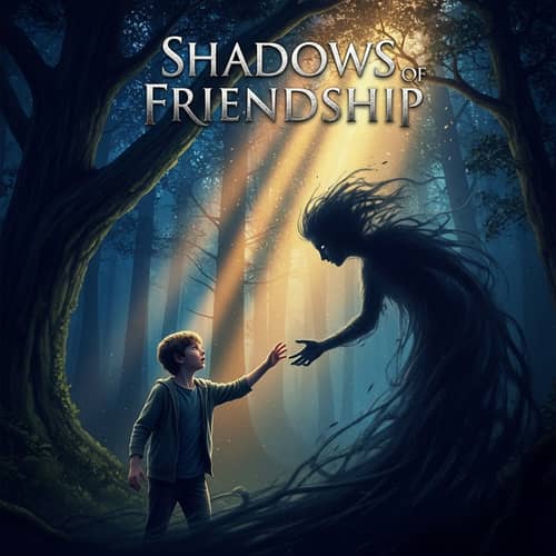 Shadows of Friendship - Fantasy Film Cover Art