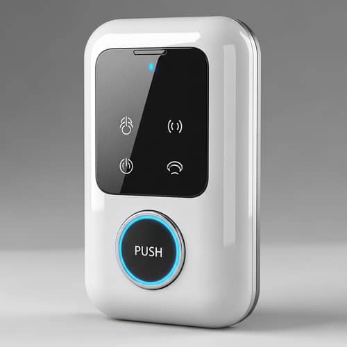 White Casing Color Self-Powered Doorbell with Advanced Technology