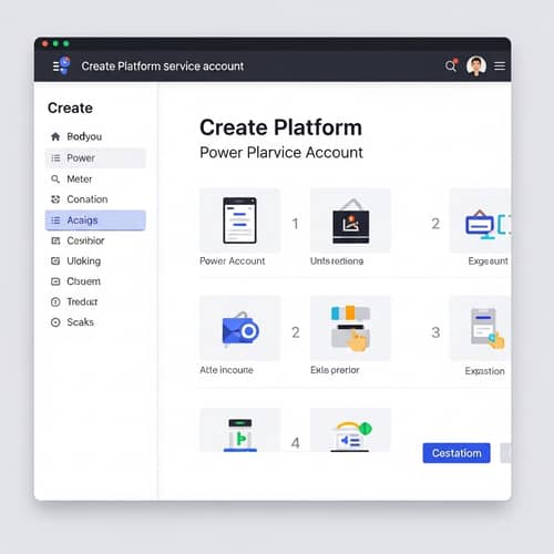 Efficient Account Creation Process - Power Platform Service