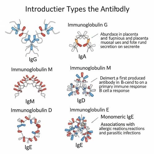 5 Primary Antibodies Produced by Human Immune System