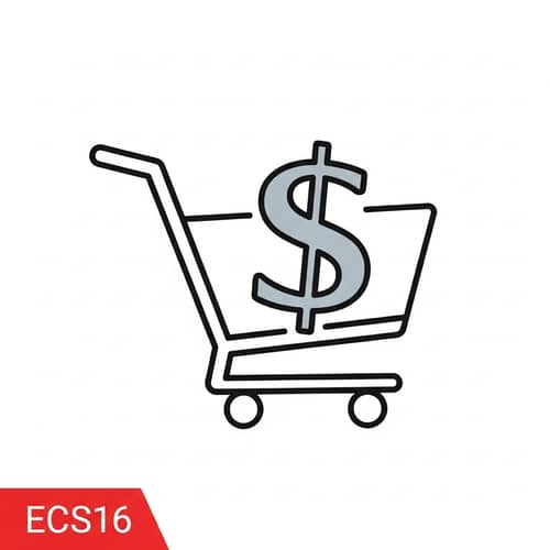 Sophisticated Merchandising Favicon Design: Icons of Commerce & Business