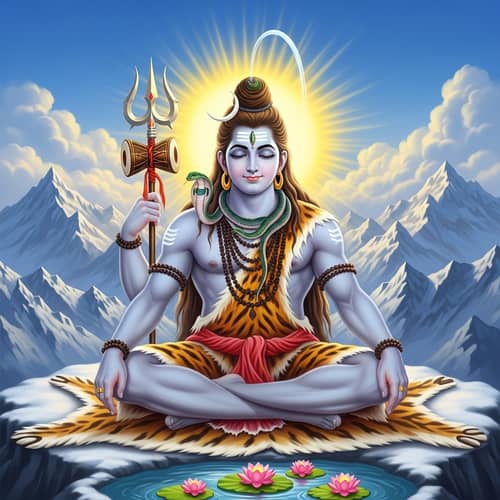 Lord Shiva | Meditation, Trident & Blissful Aura