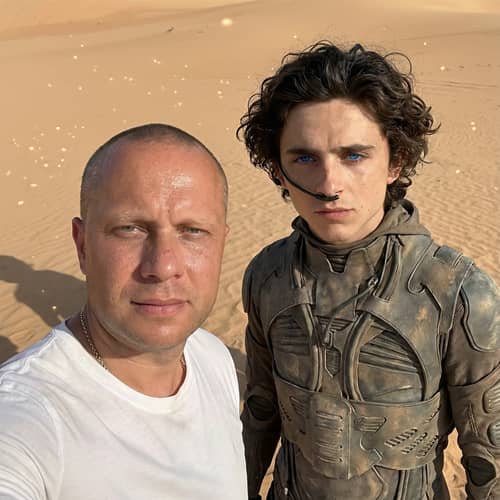 Epic Dune Selfie with Paul Atreides