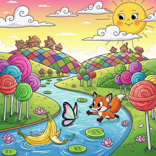 Colorful Animated-Style Image Creation