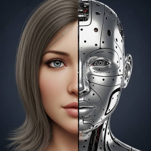 Humanity and Technology Fusion in 3D Imagery