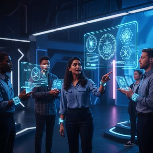 Digital Evangelism: Futuristic Sci-Fi Spiritual Teachings