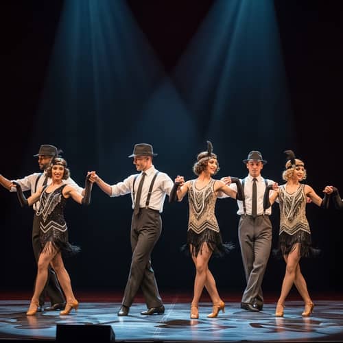 1920s 42nd Street Style Theatre Dance Performance by Dynamic Couples