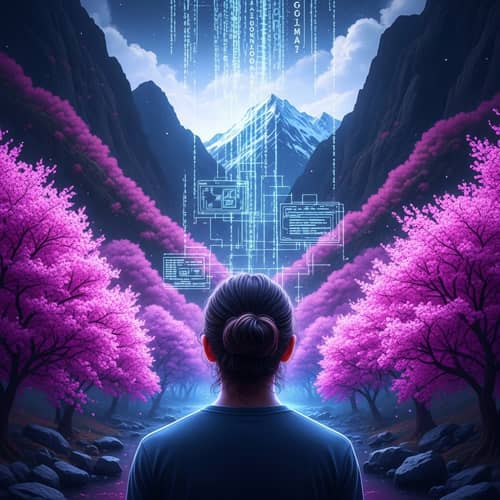 Surreal Valley of Coding & Nature