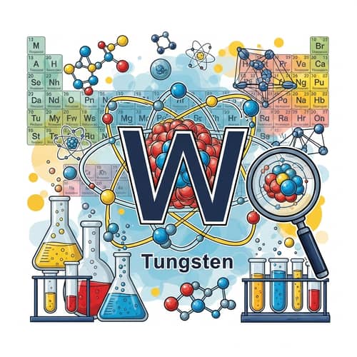 Creative Tungsten T-Shirt Design for School Projects