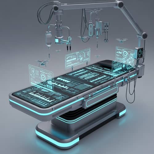 Futuristic Medbed: Advanced Health Technology