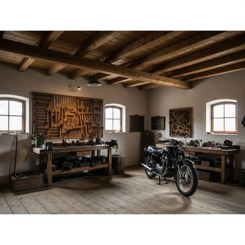 Vintage Loft Garage - Historical Charm and Nostalgia