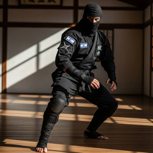 Israeli Soldier Turned Ninja: Transformation Displayed