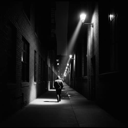 Vintage Film Noir Photography: Mystery in the Urban Landscape