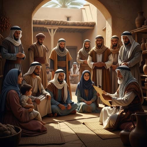 Companions of the Prophet: Varying Middle-Eastern Descent in Traditional Attire