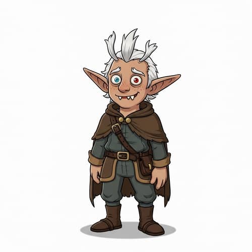 Meet Er Lucertola (Ruttoflap): Unique Elf Character from Frok Village