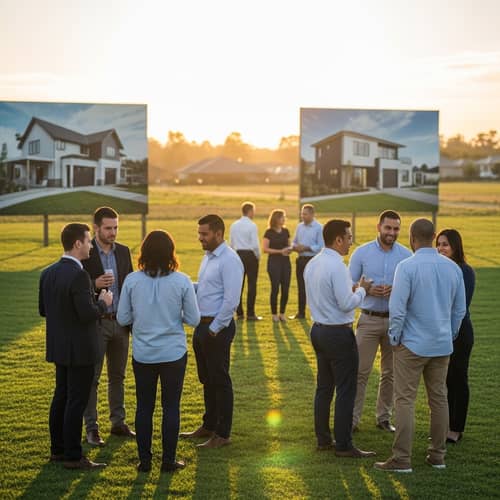 Maddi Customer Meet: Diverse Gathering at Open Plot with Inspiring Developments