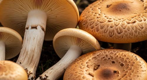 Vibrant Mushroom Textures: Macro Photography with Canon EOS R5 and 100mm Lens