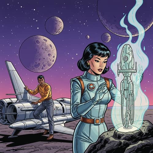 Sci-Fi Photonovel: Asian Woman Protagonist and Mysterious Artifact