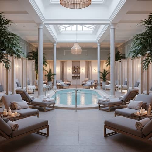 Luxurious Spa Retreat in Lille | Tranquil Nature-inspired Escape
