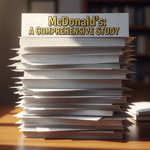 In-Depth McDonald's Research Essay Overview