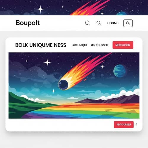 Vibrant Online Domain - Bold Cyber Landscape | Website